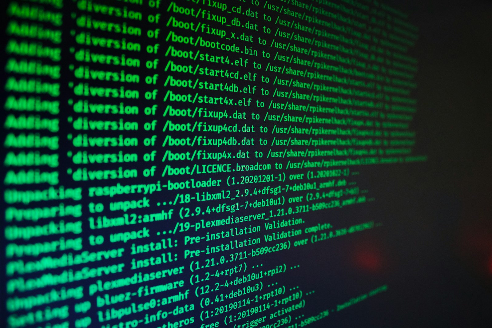 Cyber security workstation with monitoring dashboards
